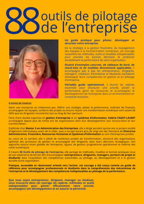 88 outils de pilotage de l'entreprise - Version PDF